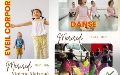 Zoom sur la danse et l’éveil corporel