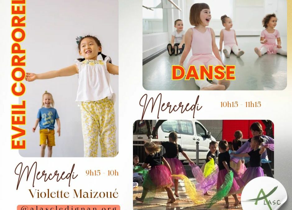 Zoom sur la danse et l’éveil corporel